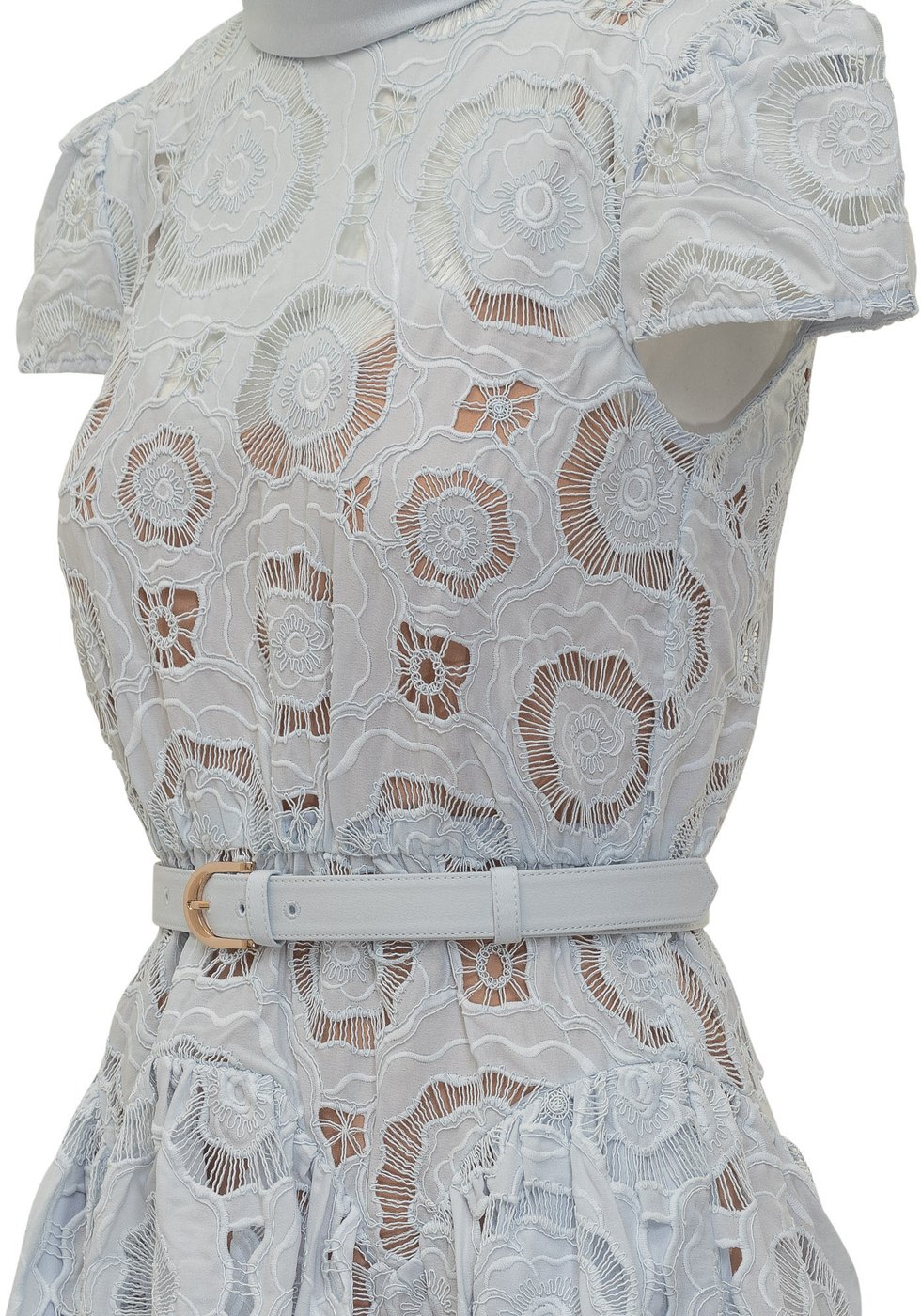 Abito Midi in Pizzo Floreale