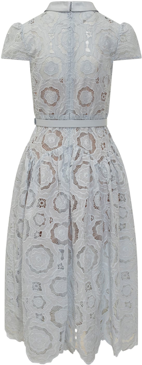 Abito Midi in Pizzo Floreale