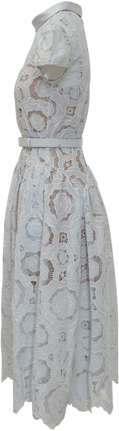 Abito Midi in Pizzo Floreale