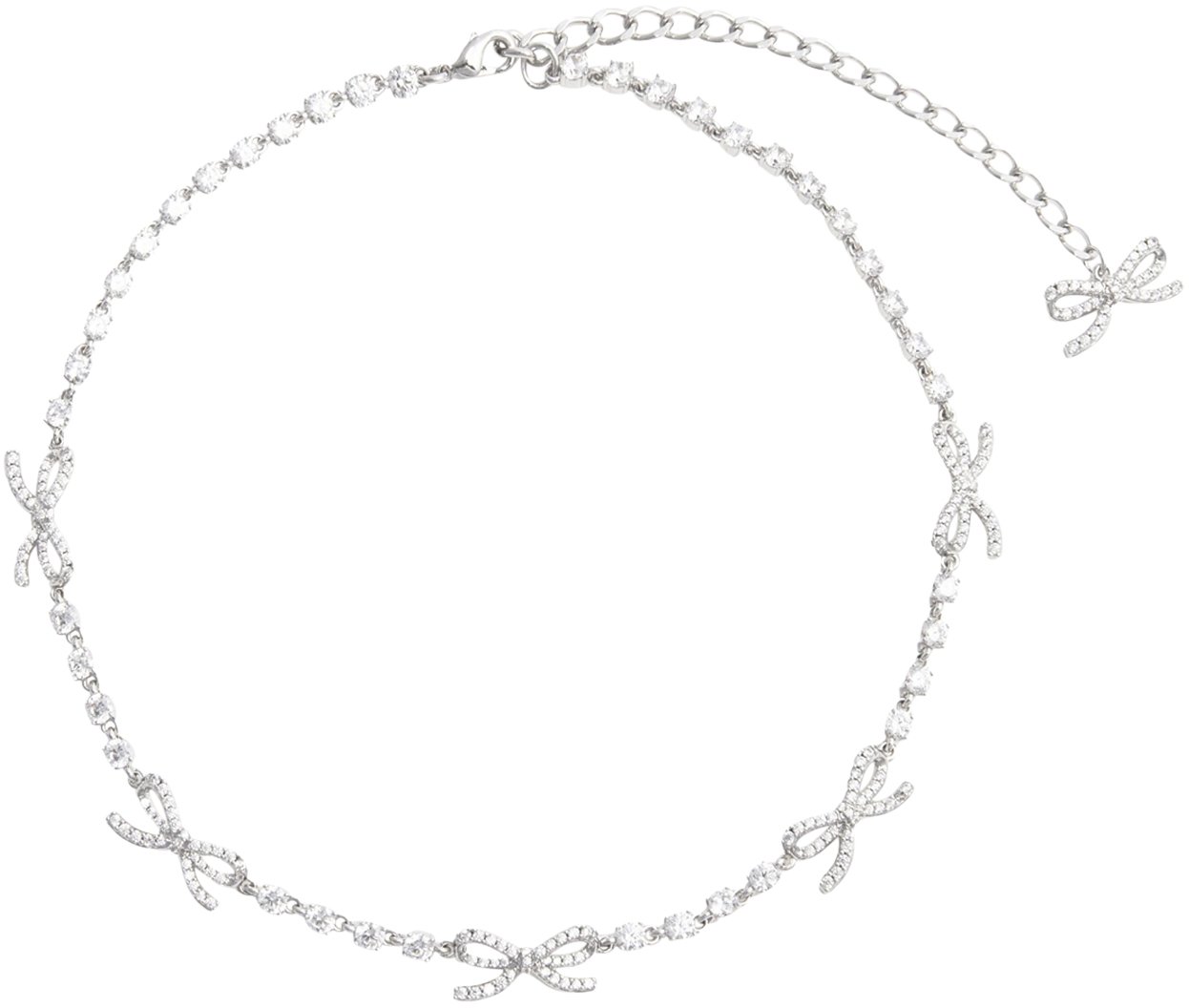 Collana Con Fiocchi Cristallo