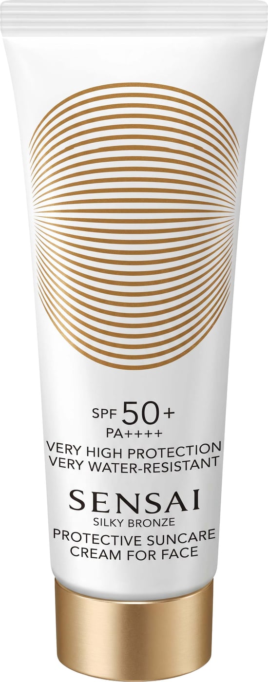 Sensai Silky Bronze Protective Suncare Cream For Face 50+ 50 ml