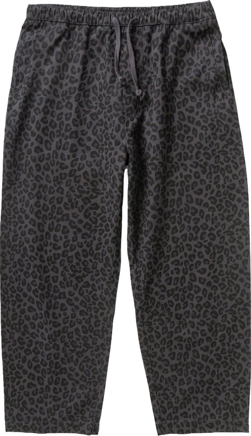 Service Works Patterned Easy Chef Pants Zwart Luipaard