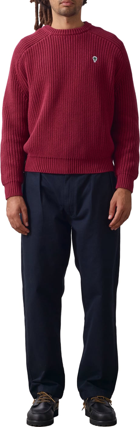 Service Works Artichoke Chunky Knit Bordeaux