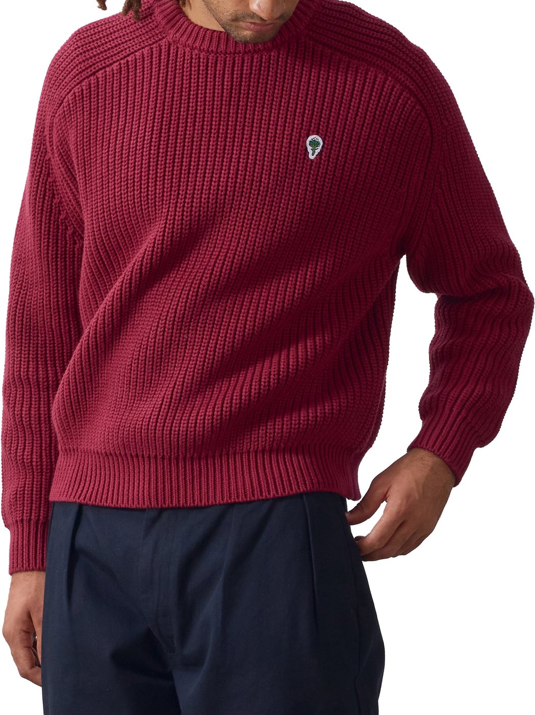 Service Works Artichoke Chunky Knit Bordeaux