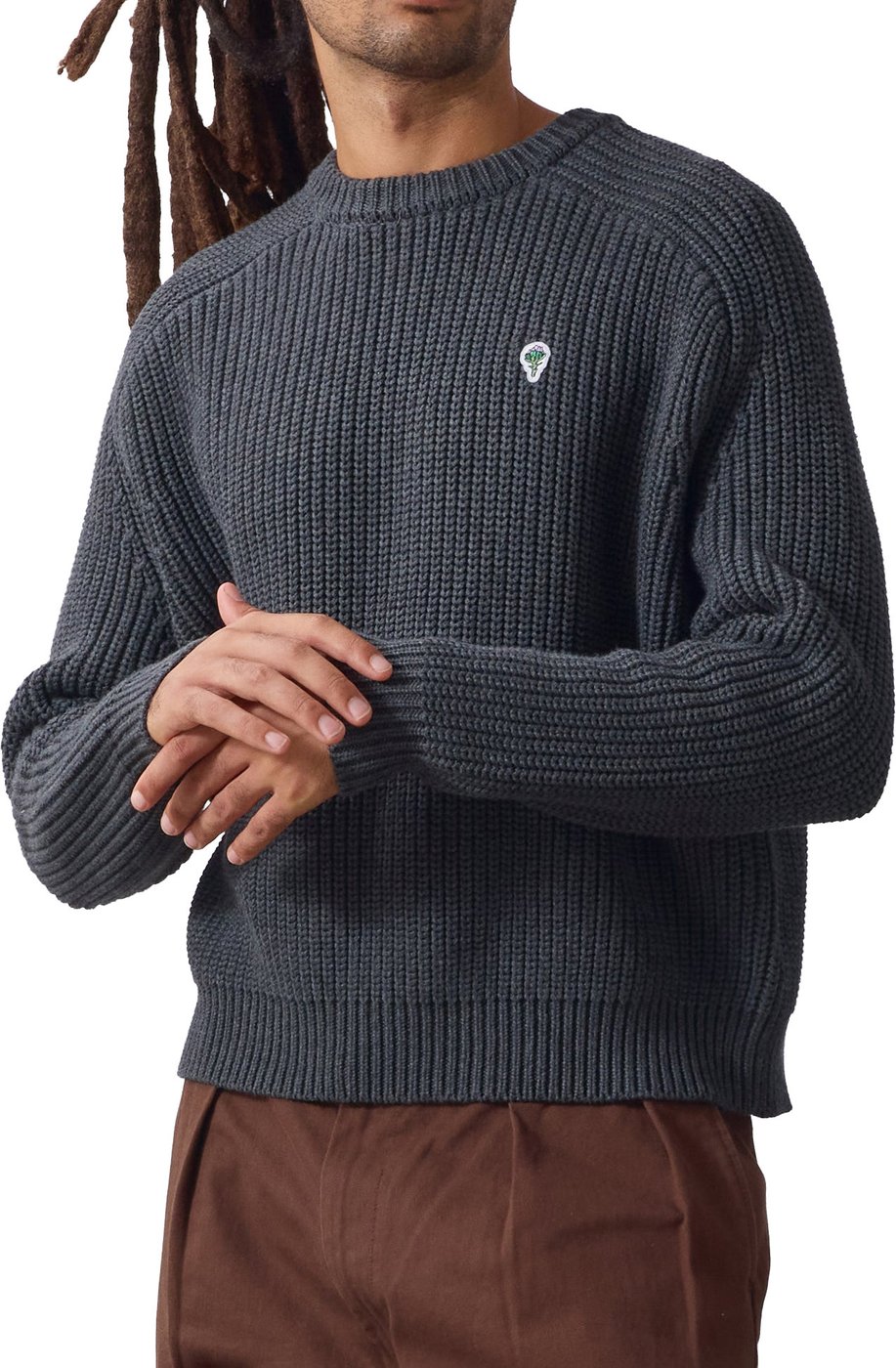 Service Works Artichoke Chunky Knit Grijs