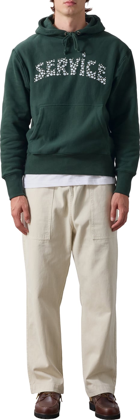 Service Works Frizzante Hoodie Groen