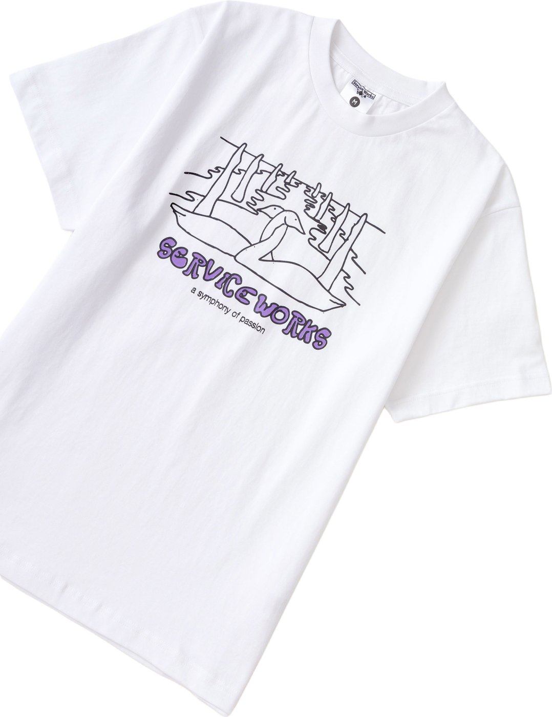 Service Works Symphony Tee Wit