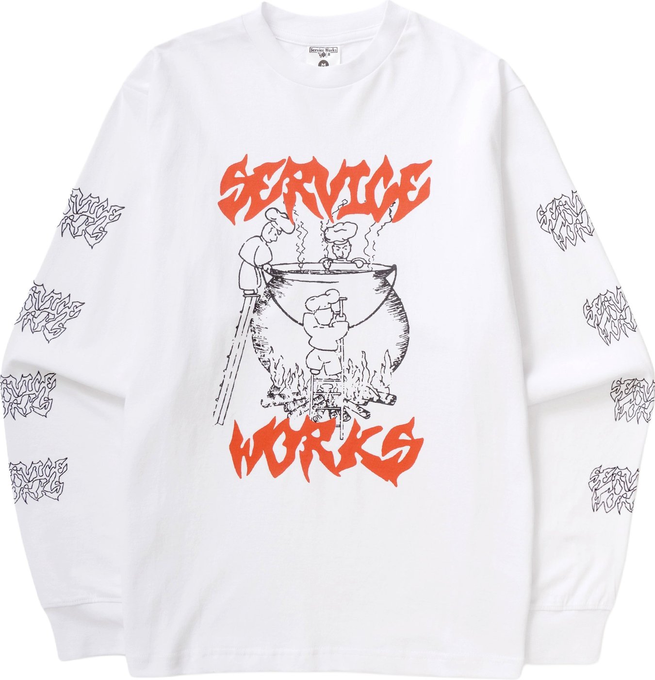 Service Works Boiling Point LS Tee Wit