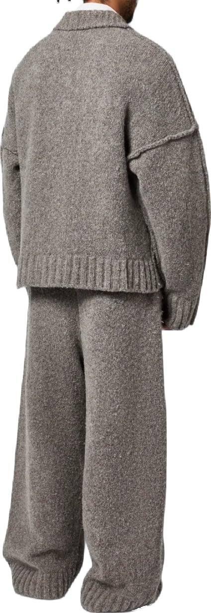 Wool Knit Stacks Pants