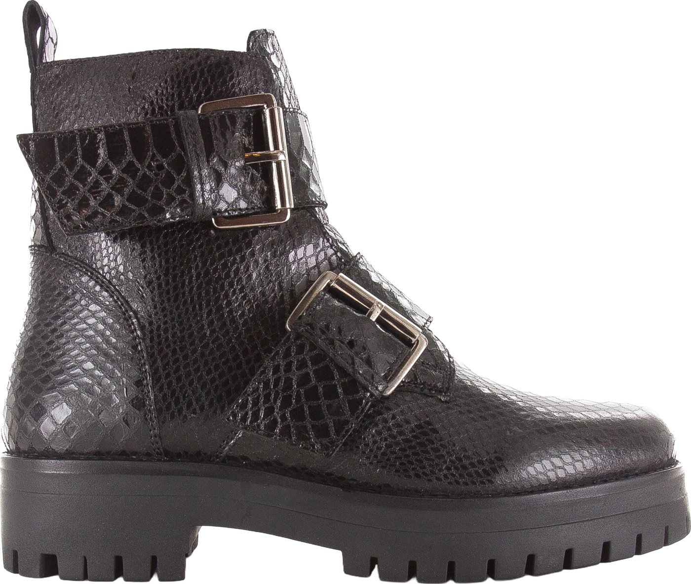 Shoecolate - Bikerboot met ritssluiting