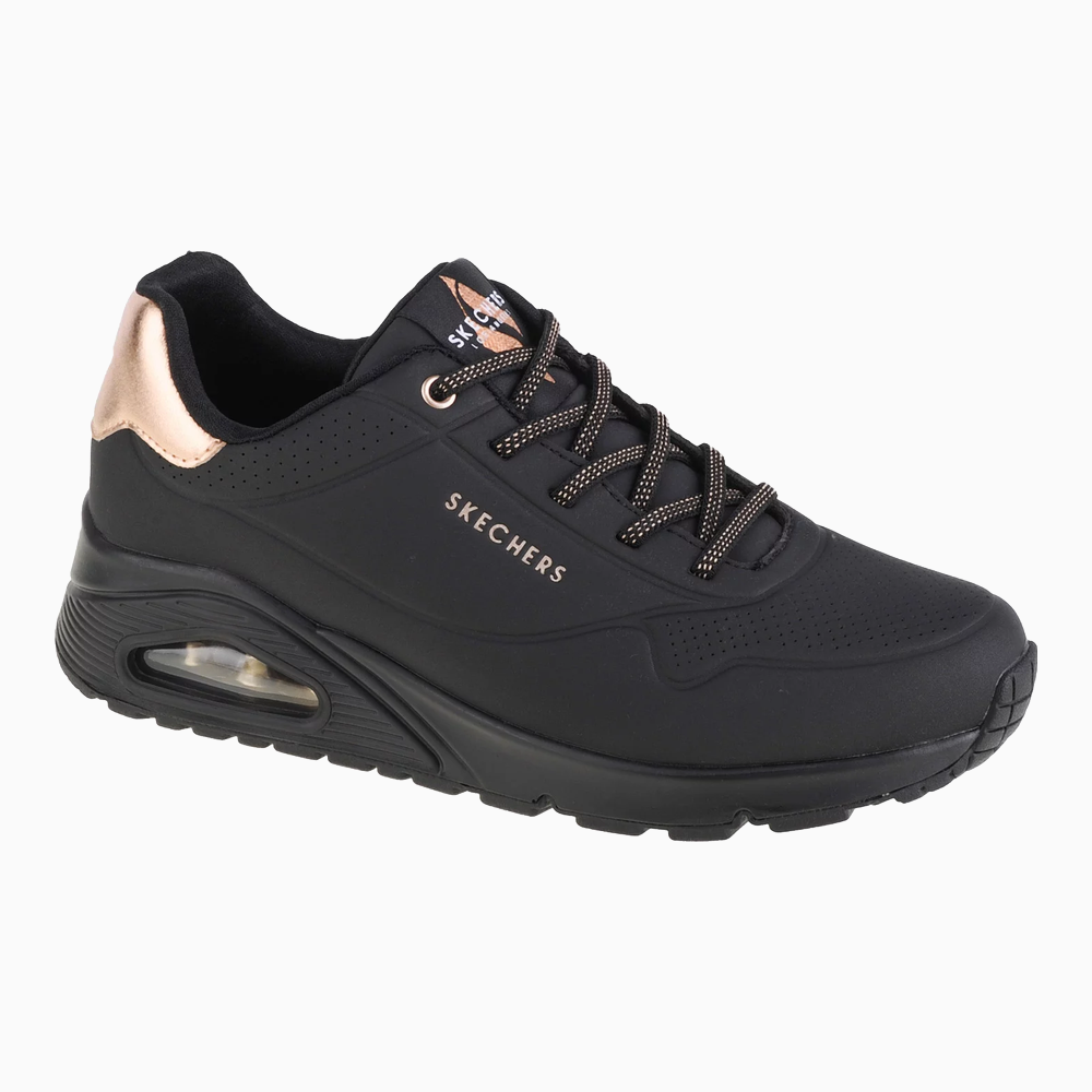 Skechers UNO - Shimmer Away 'Triple Black' (Women's)