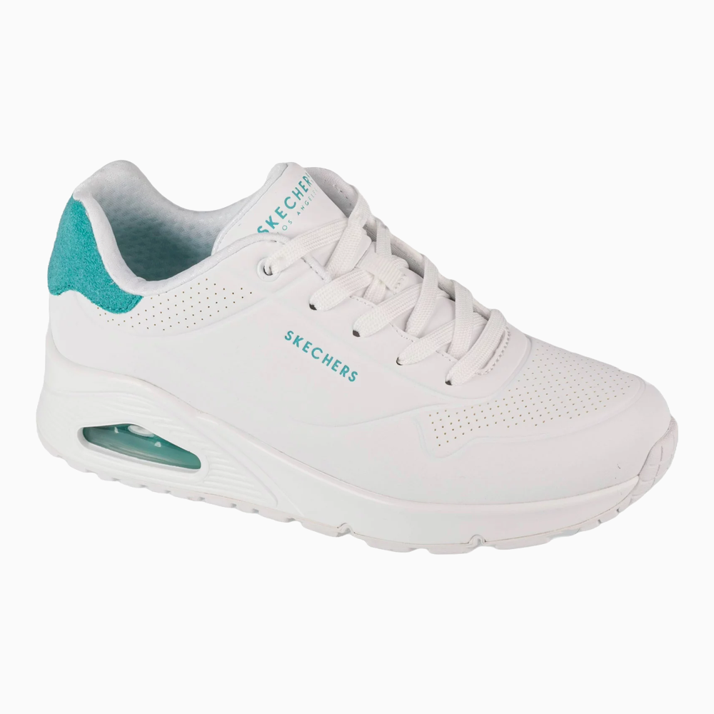 Skechers UNO - Pop Back 'White Mint' (Women's)