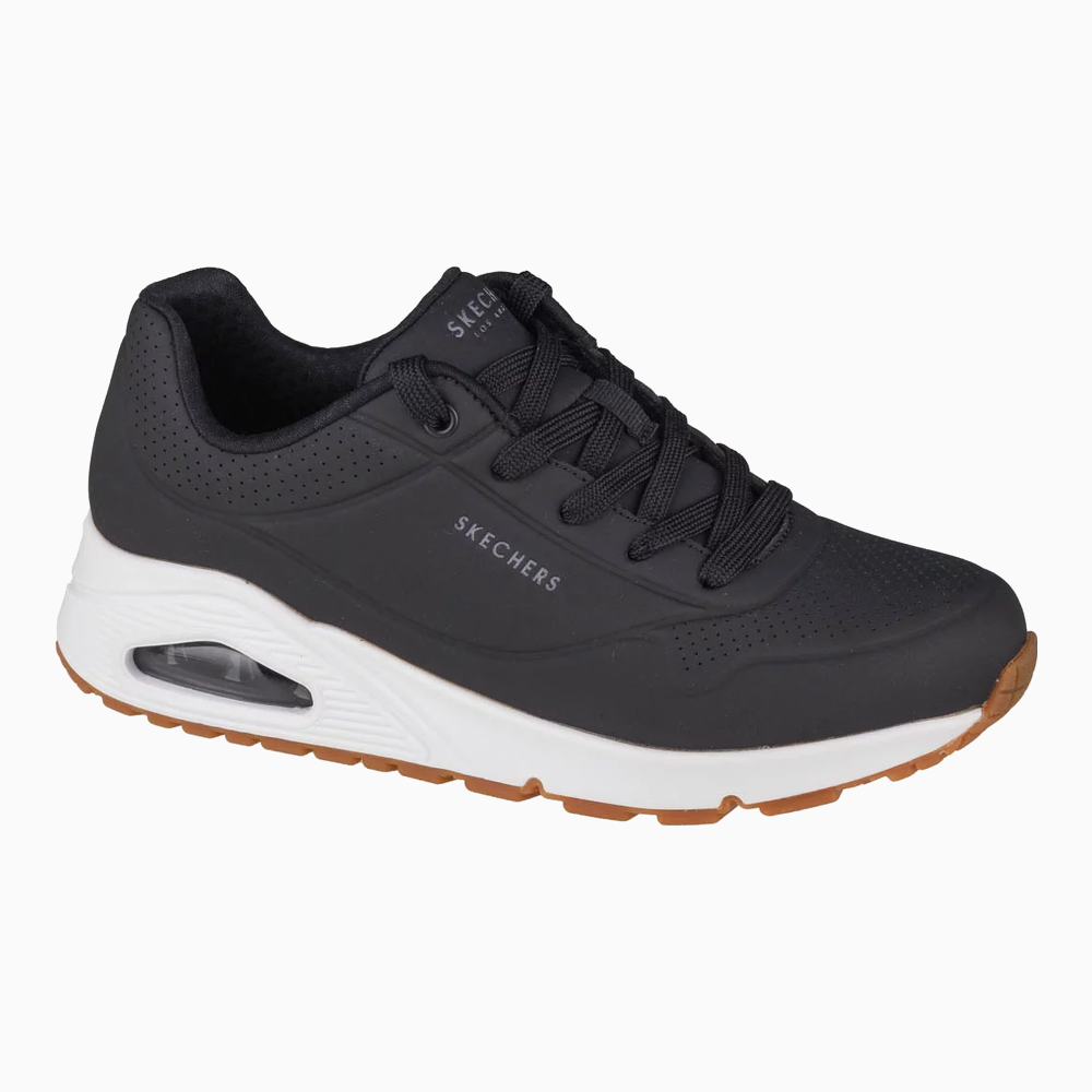 Skechers UNO - Stand On Air 'Black White Gum' (Women's)