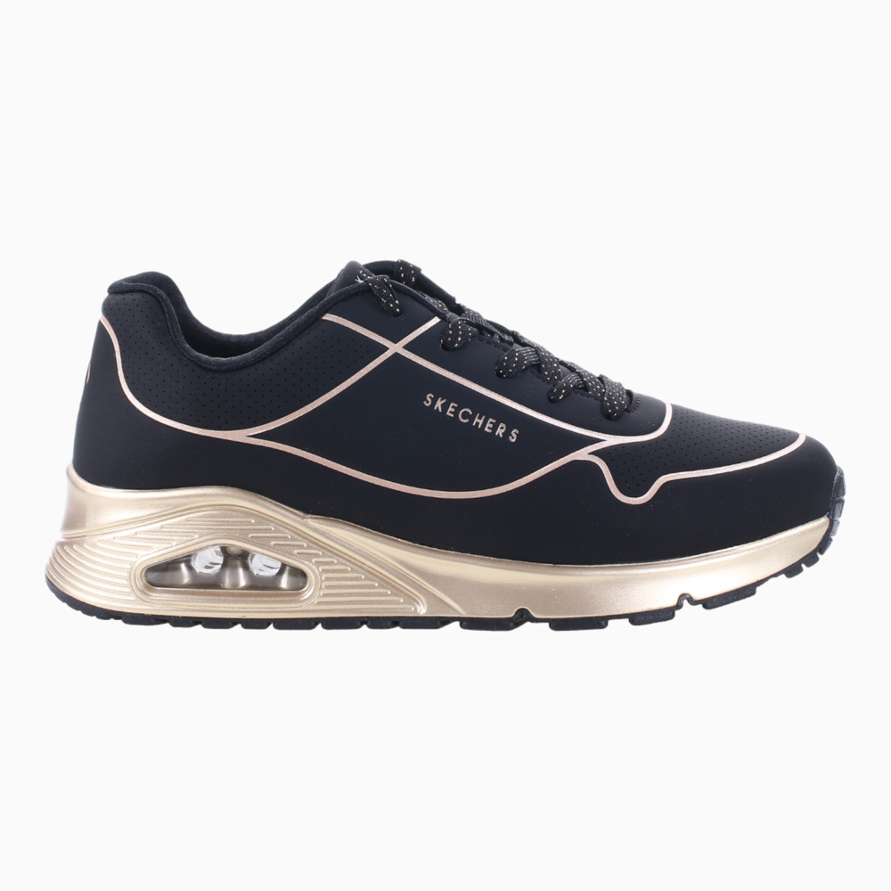 Skechers UNO Gen1 - Cool Heels 'Black Rose Gold' (Kids)