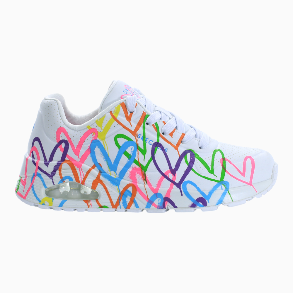 Skechers x JGoldcrown: UNO - Highlight Love 'White Multi' (Women's)