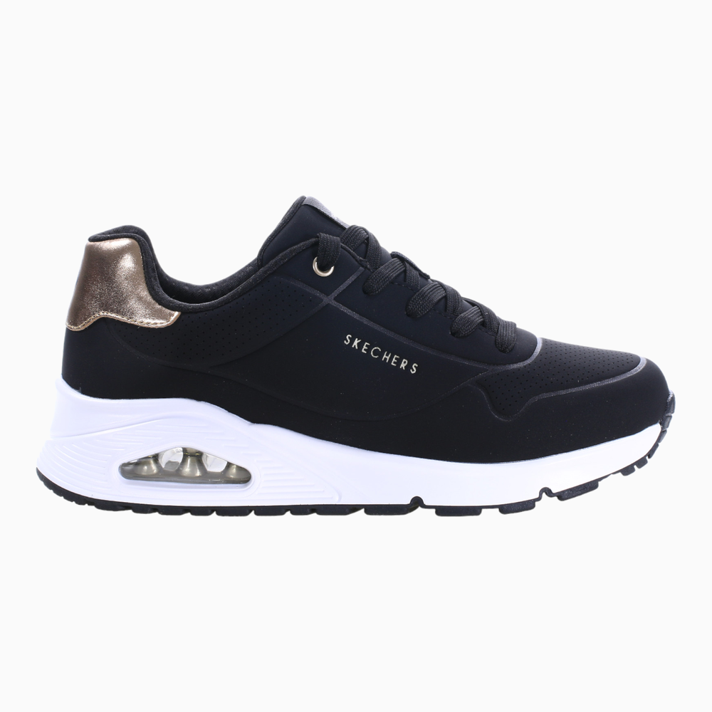 Skechers UNO Gen1 - Shimmer Away 'Black' (Kids)