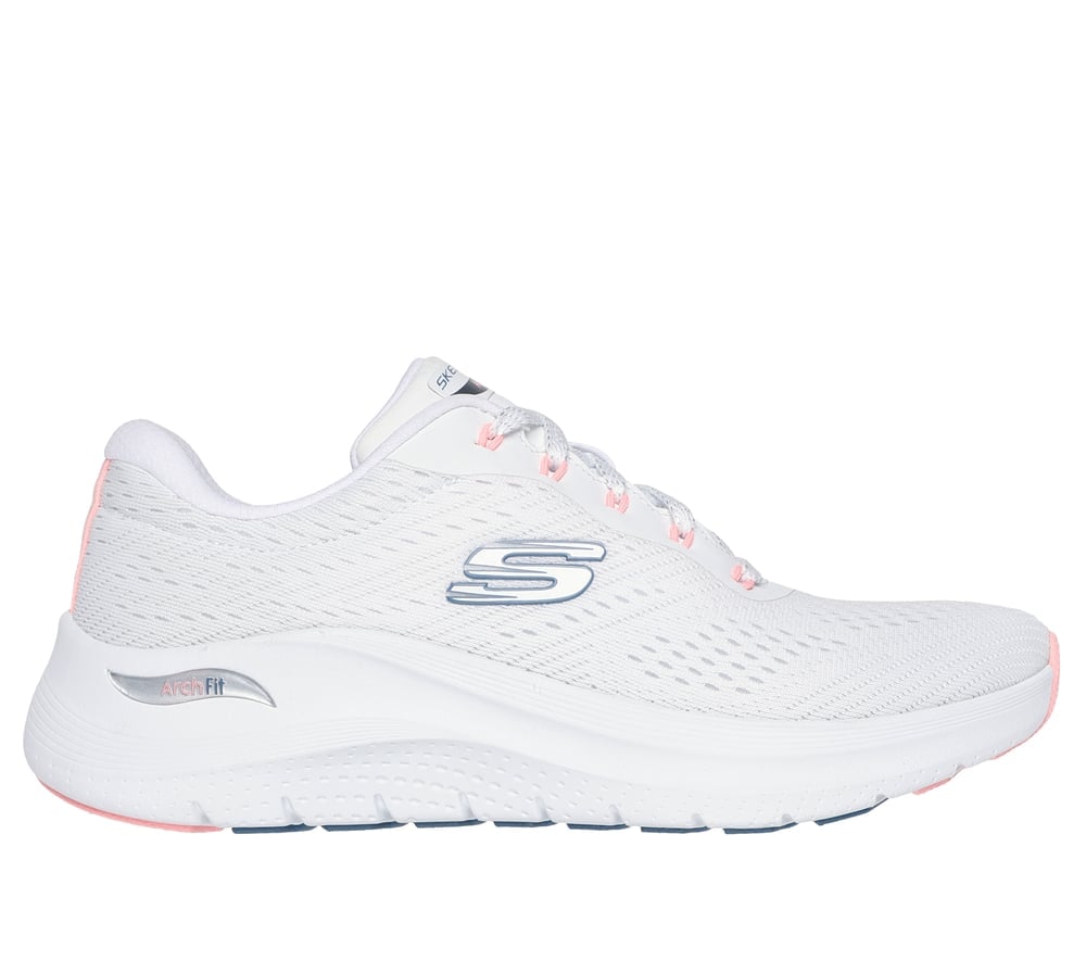 Skechers Arch Fit 2.0 - Big League 'White Pink Blue' (Women's)