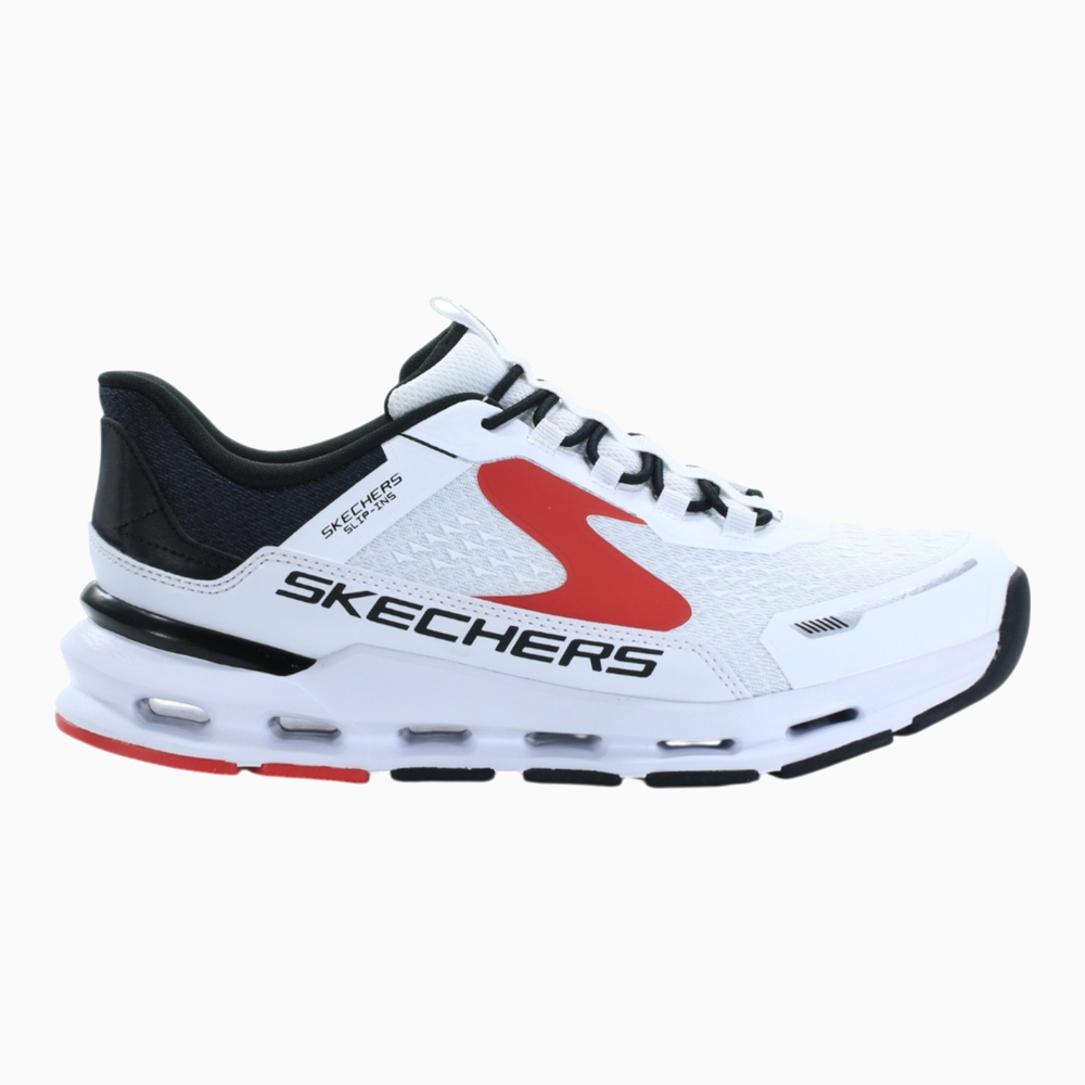 Skechers Slip-ins: Glide-Step Plus - Vista Lane 'White Black Red' (Kids)