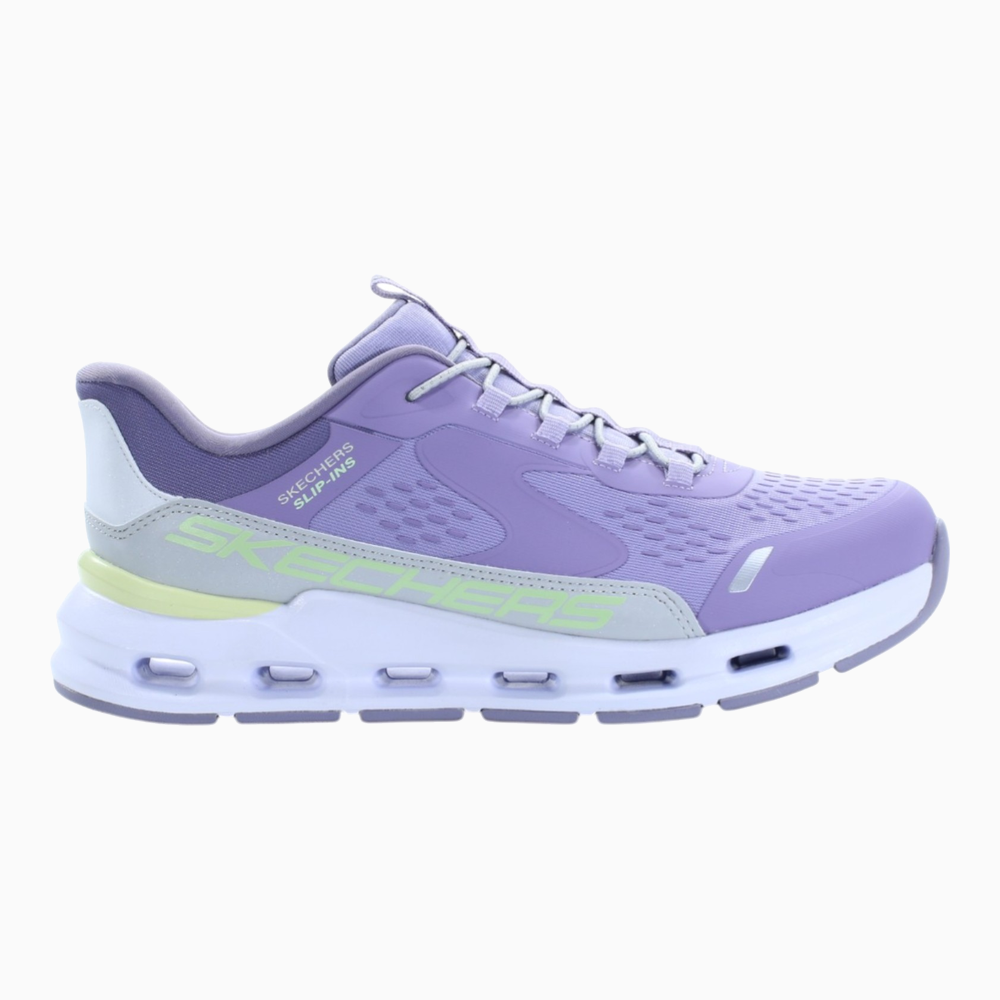 Skechers Slip-ins: Glide-Step + - Vista Lane 'Lavender Multi' (Kids)