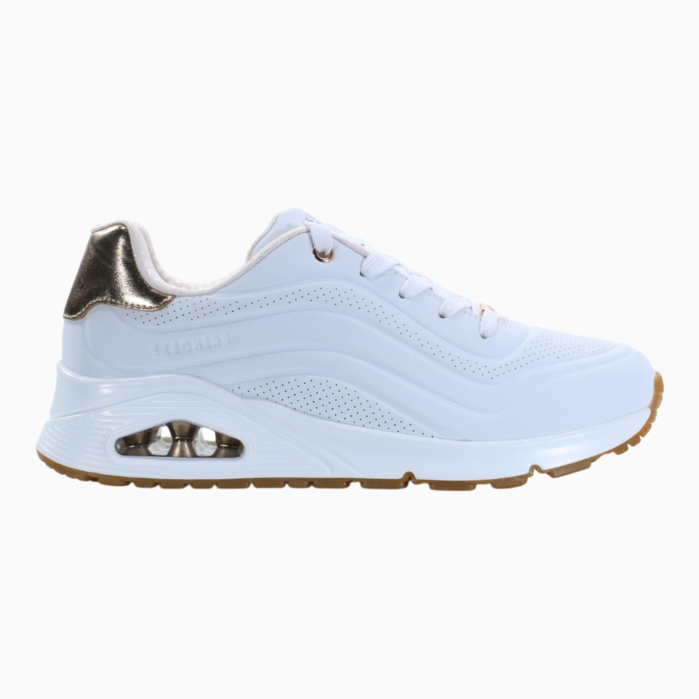 Skechers UNO Gen1 - Shimmer Wave 'White' (Kids)
