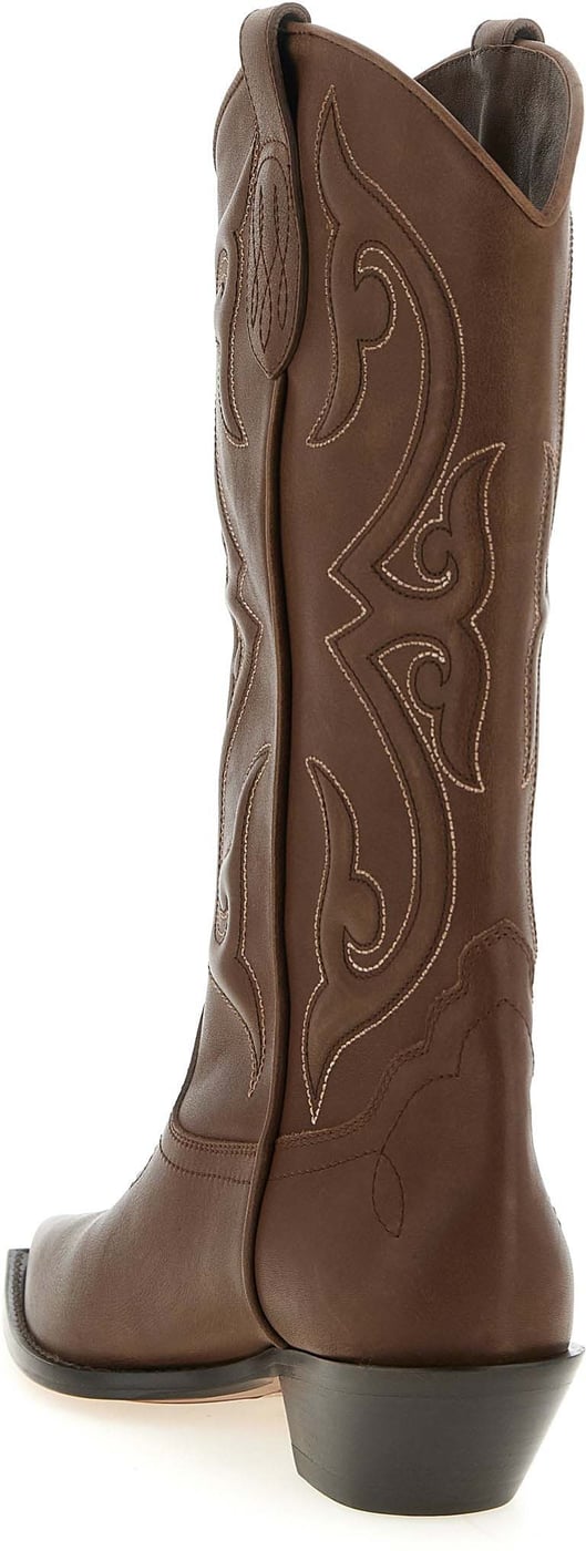 Sonora Brown Calfskin Chelsea Boots