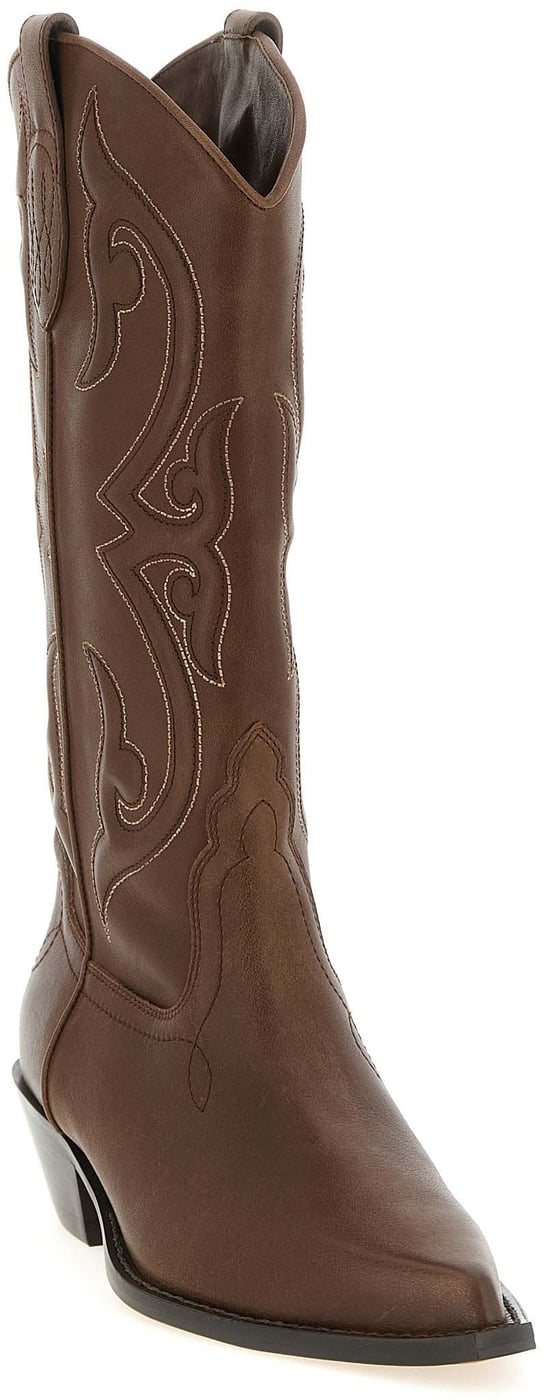 Sonora Brown Calfskin Chelsea Boots