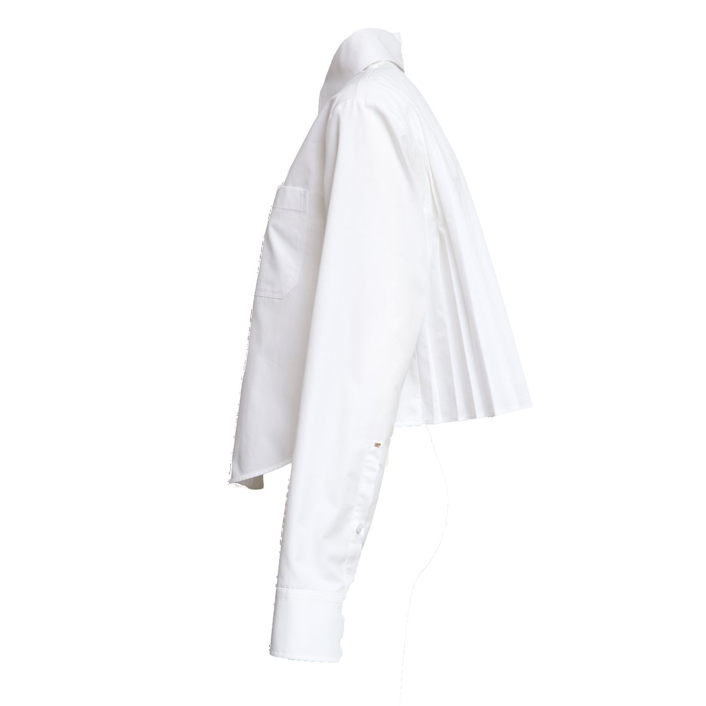 Ceppo Technical Cotton Cropped Shirt