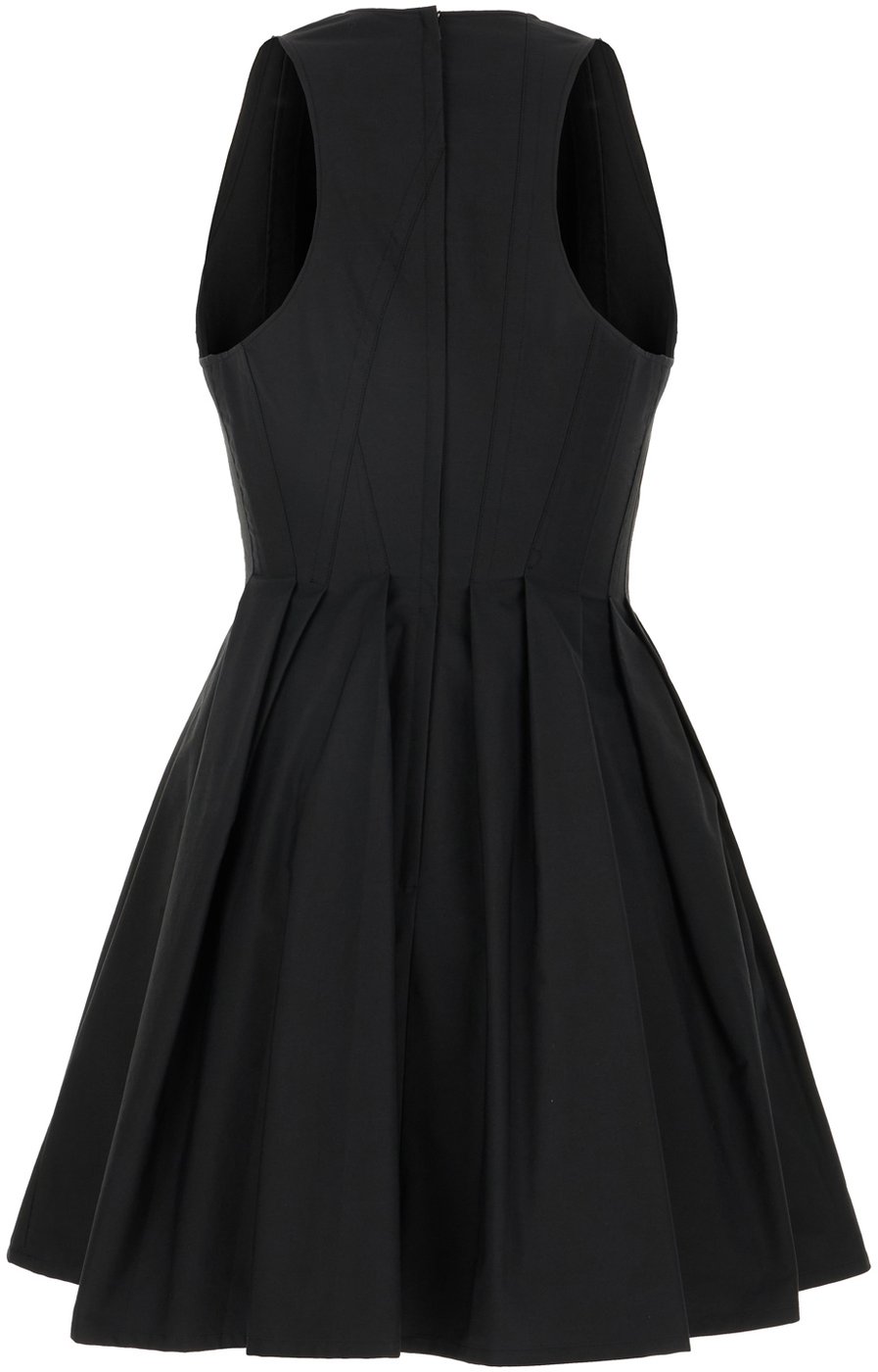 Sportmax Black cotton mini dress