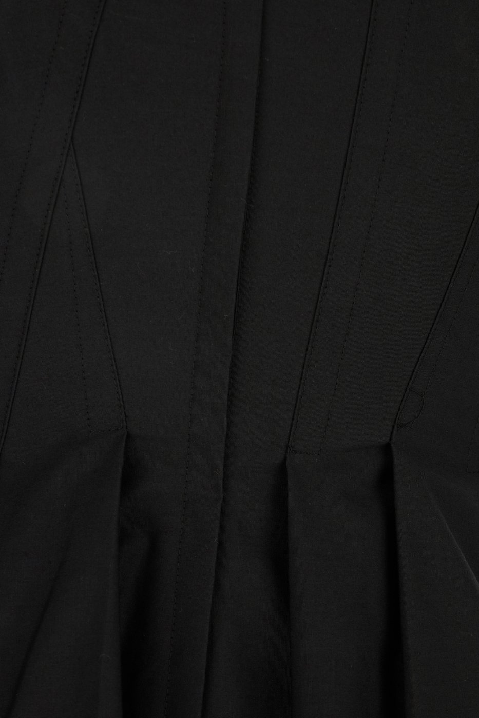 Sportmax Black cotton mini dress