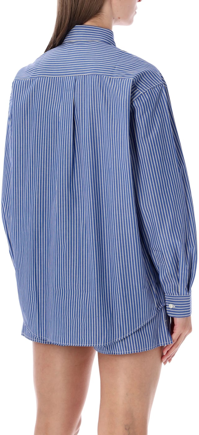 Shirt Logo Blue Stripe