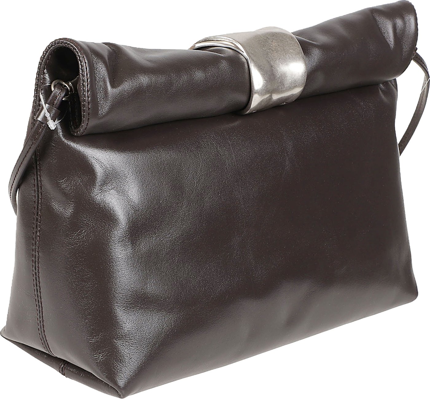 Cuff Clutch Bag Brown
