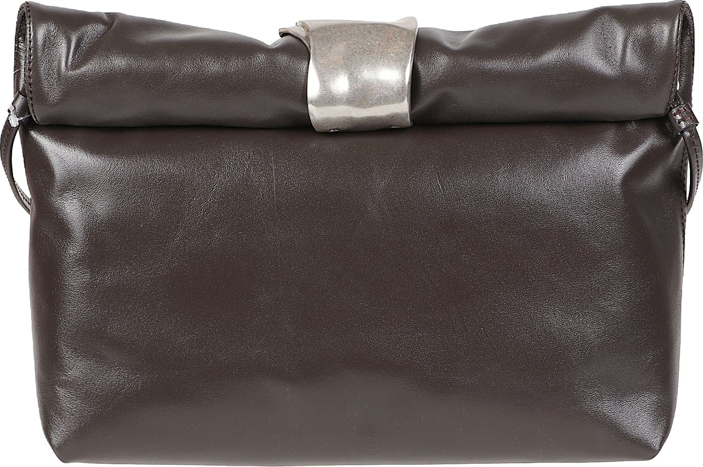 Cuff Clutch Bag Brown