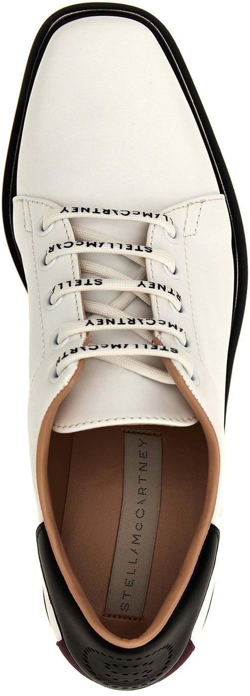 Stella McCartney Bicolor Polyethylene Wedge Sandals