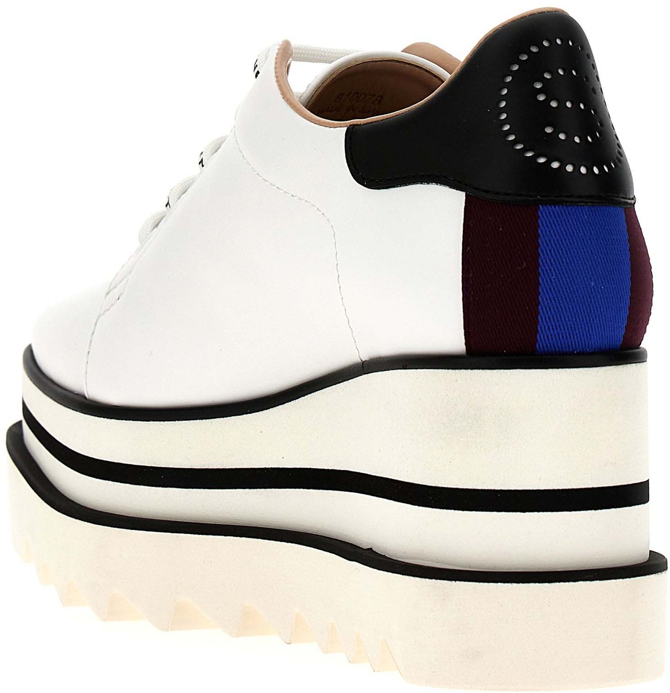 Stella McCartney Bicolor Polyethylene Wedge Sandals