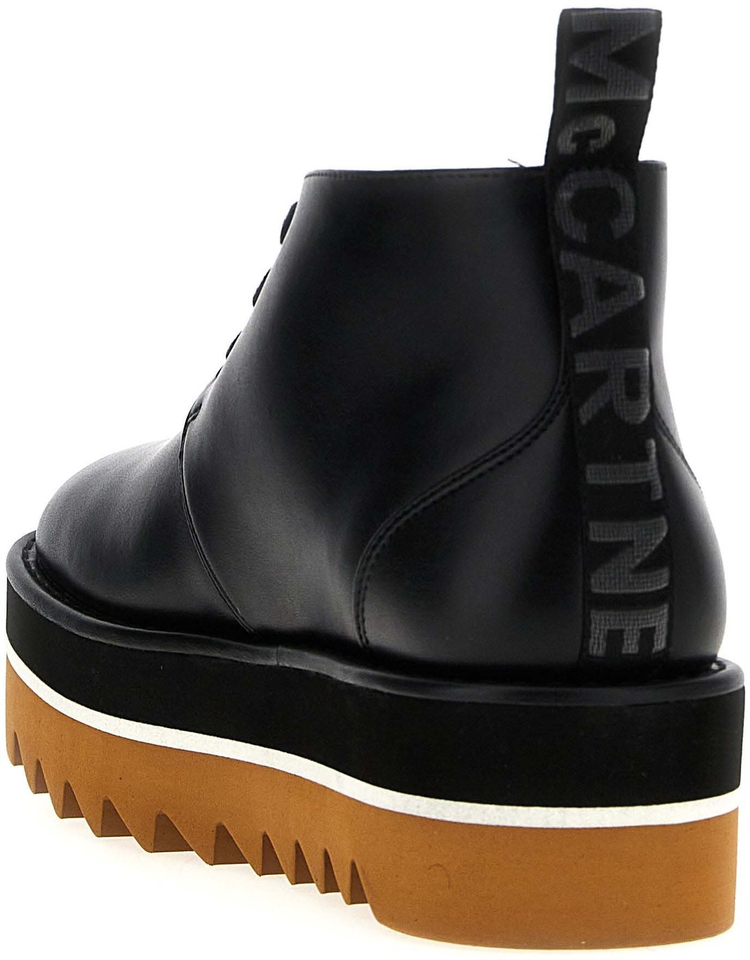 Stella McCartney Black Polyethylene Ankle Boots