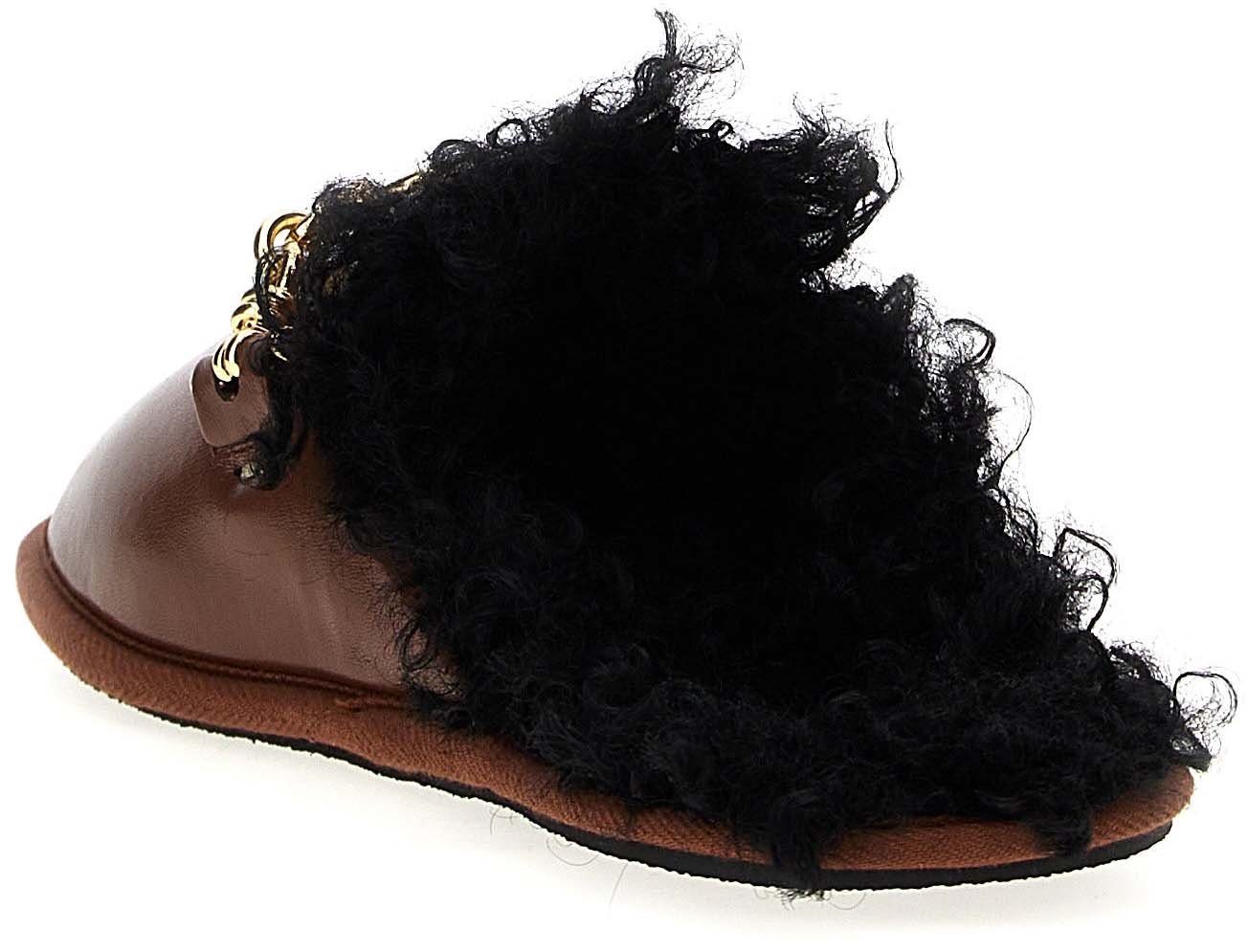 Stella McCartney Brown Polyethylene Mules
