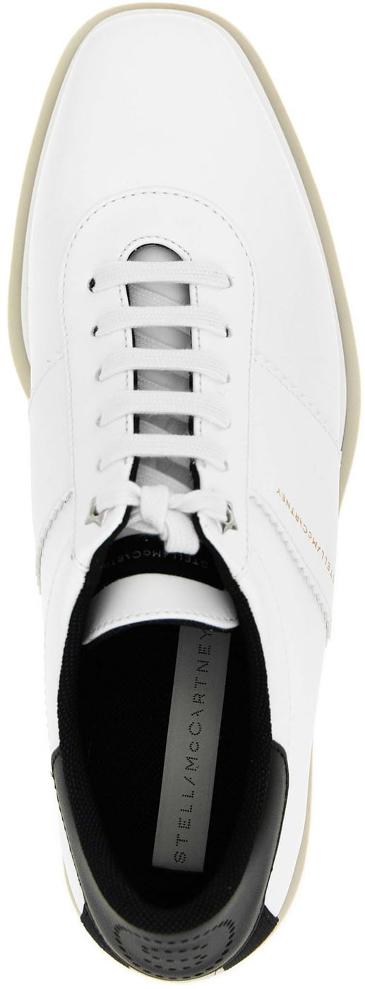 Stella McCartney Bicolor Polyethylene Wedge Sandals