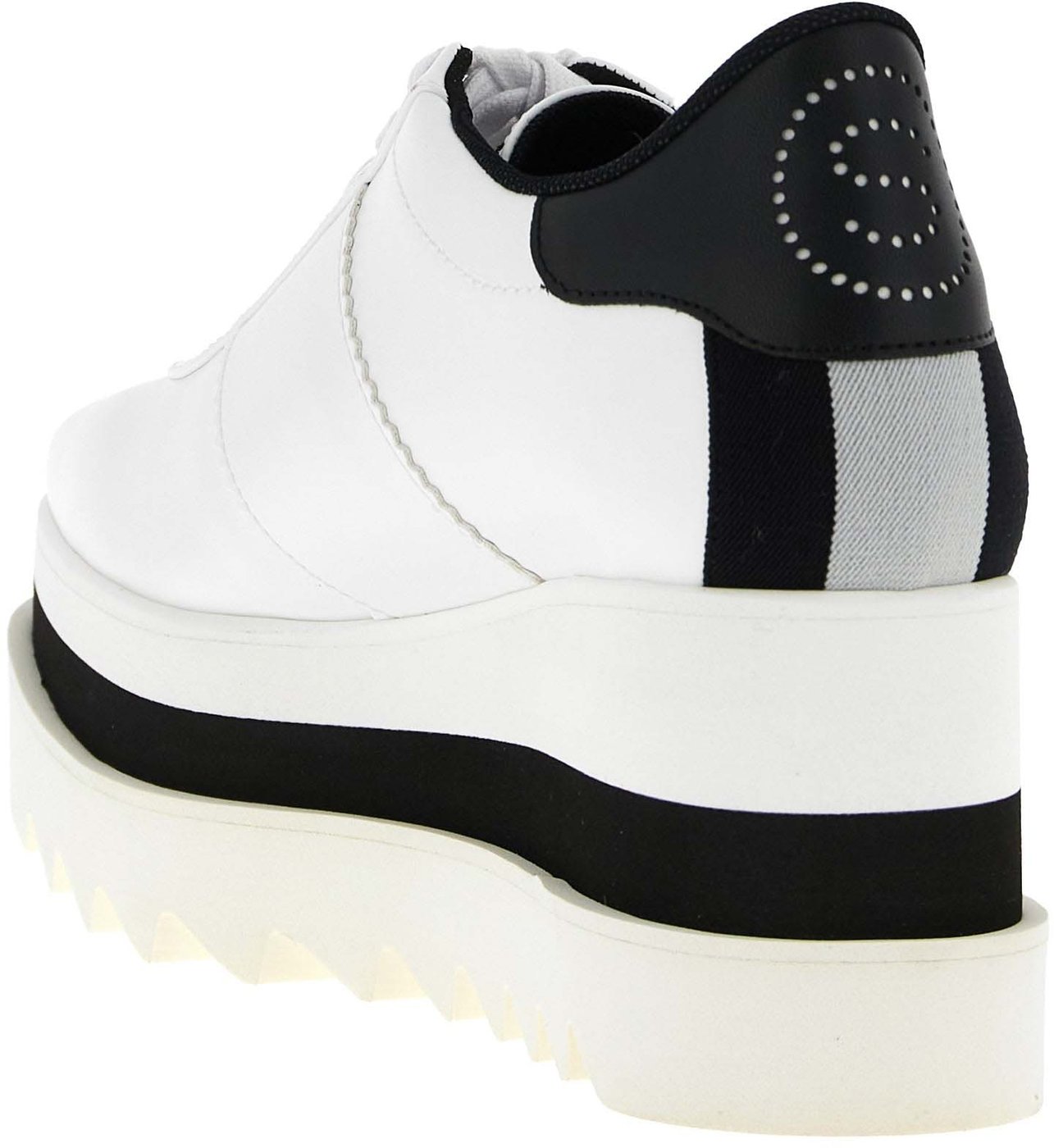 Stella McCartney Bicolor Polyethylene Wedge Sandals