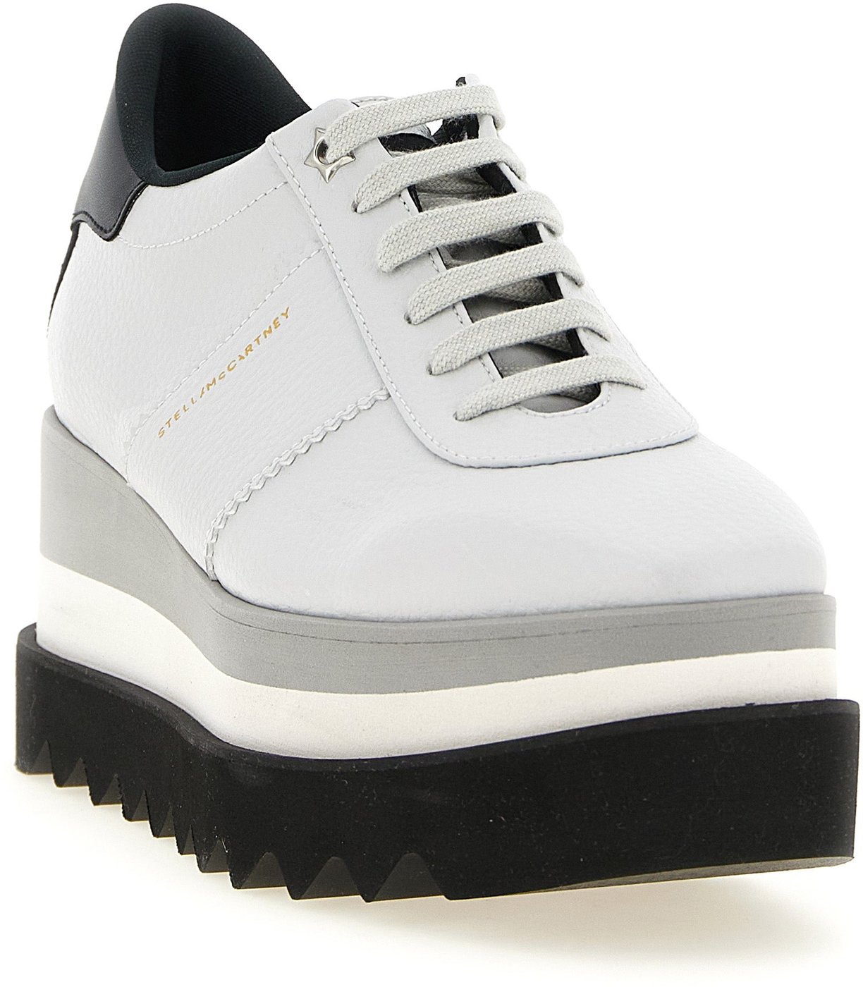 Stella McCartney Gray Polyethylene Wedge Sandals