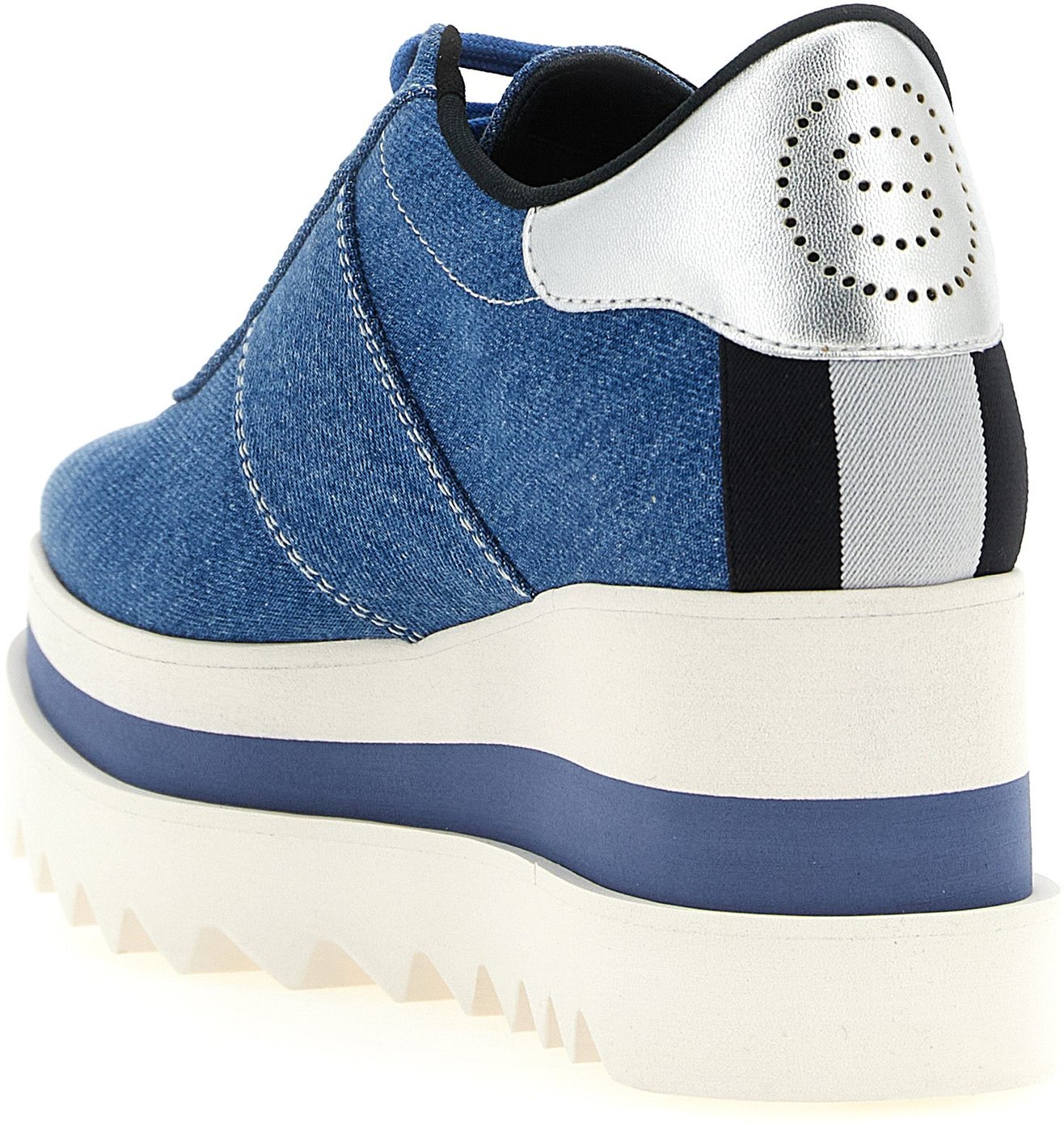 Stella McCartney Blue EVA Wedge Sandals