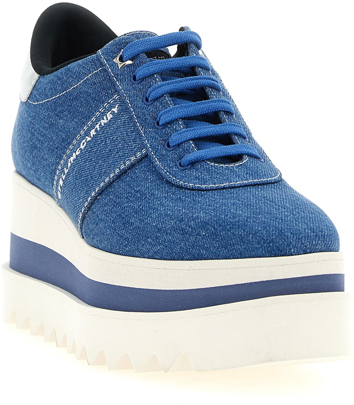 Stella McCartney Blue EVA Wedge Sandals