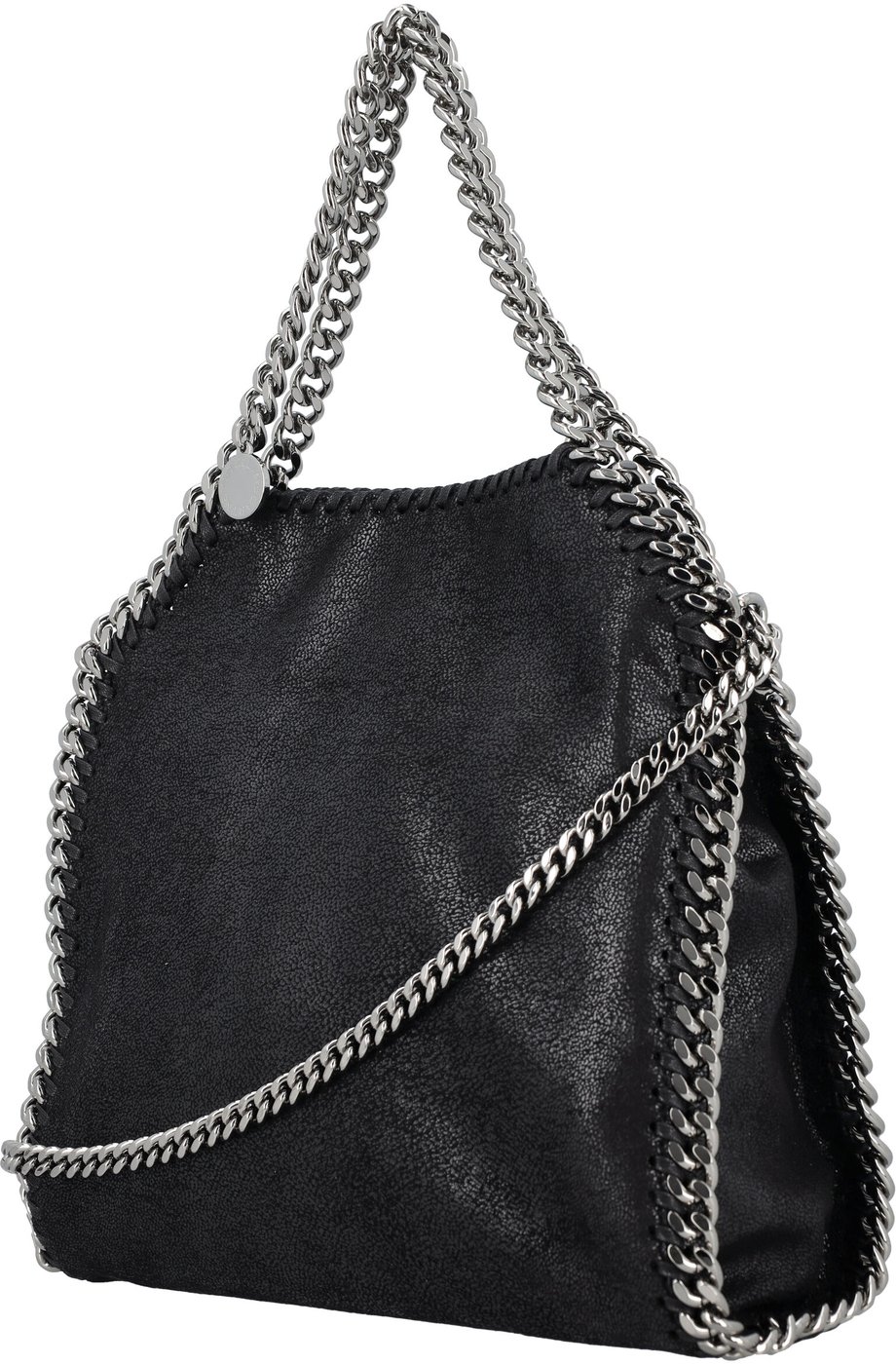 Falabella Mini Bag Eco Shaggy Deer W/Rut Nero