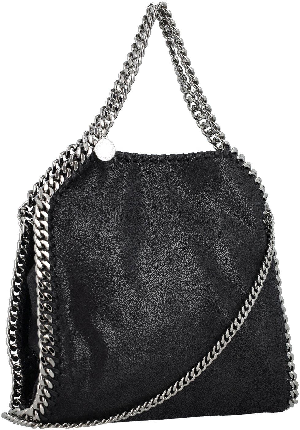 Falabella Mini Bag Eco Shaggy Deer W/Rut Nero
