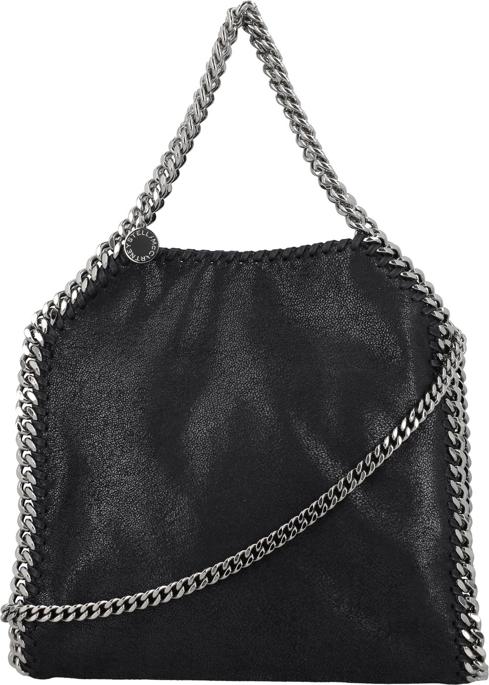 Falabella Mini Bag Eco Shaggy Deer W/Rut Nero