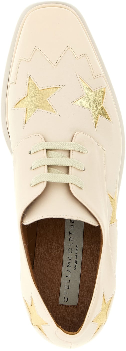 Stella McCartney White Polyester Wedge Sandals