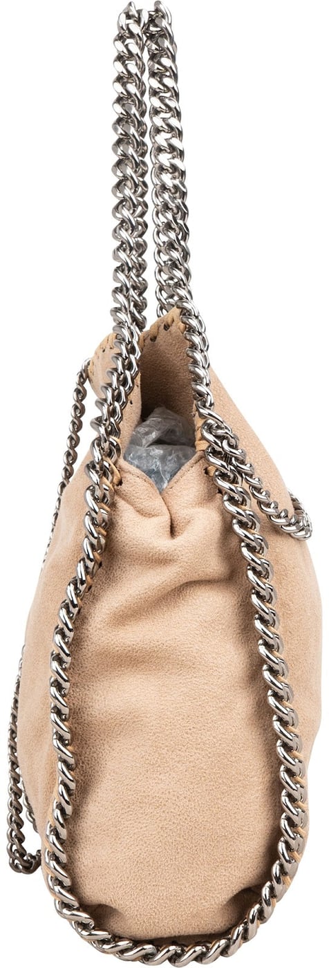 Stella McCartney Shaggy Falabella Fold Over Tote Handbag