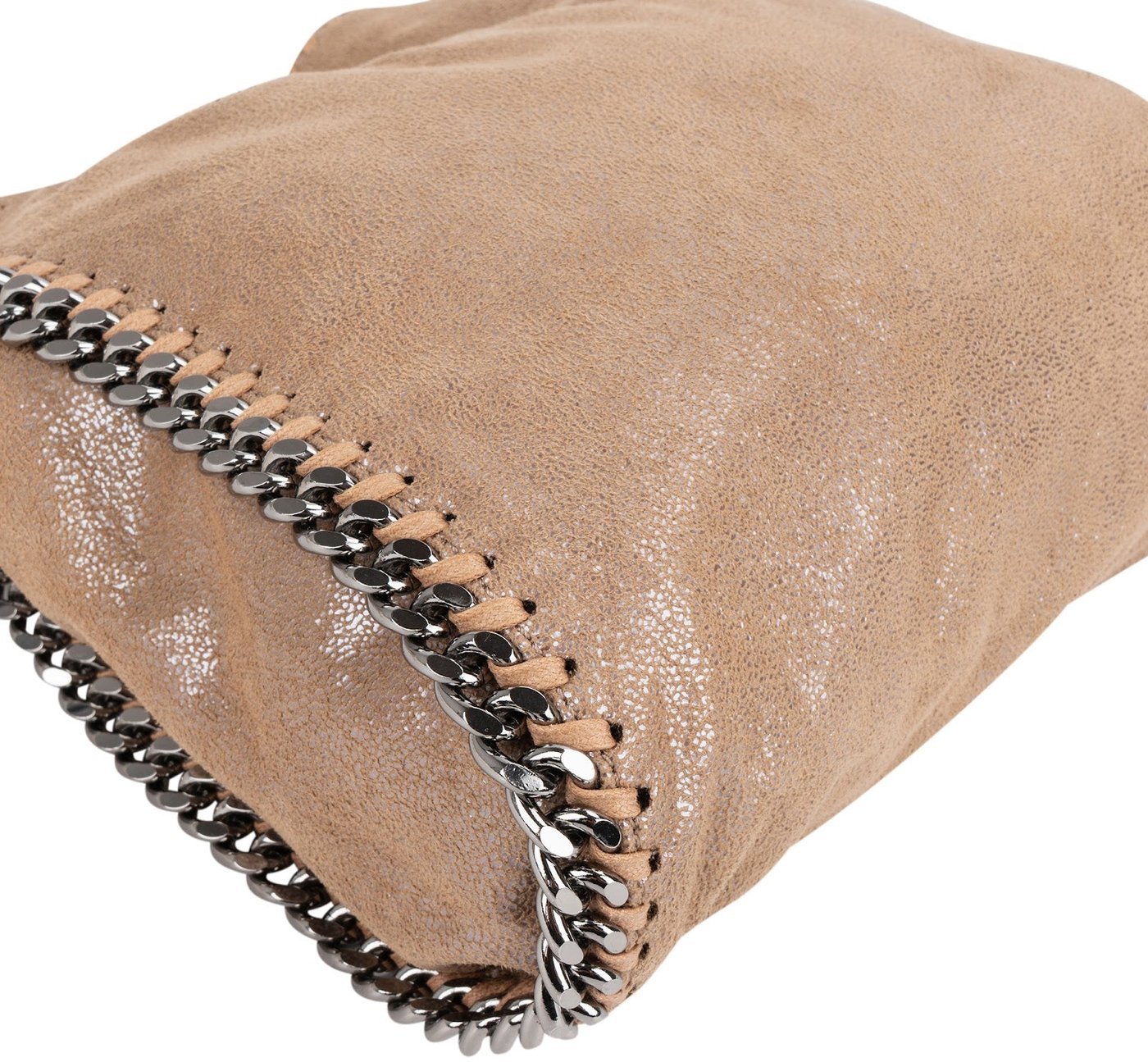 Stella McCartney Shaggy Falabella Fold Over Tote Crossbody Handbag