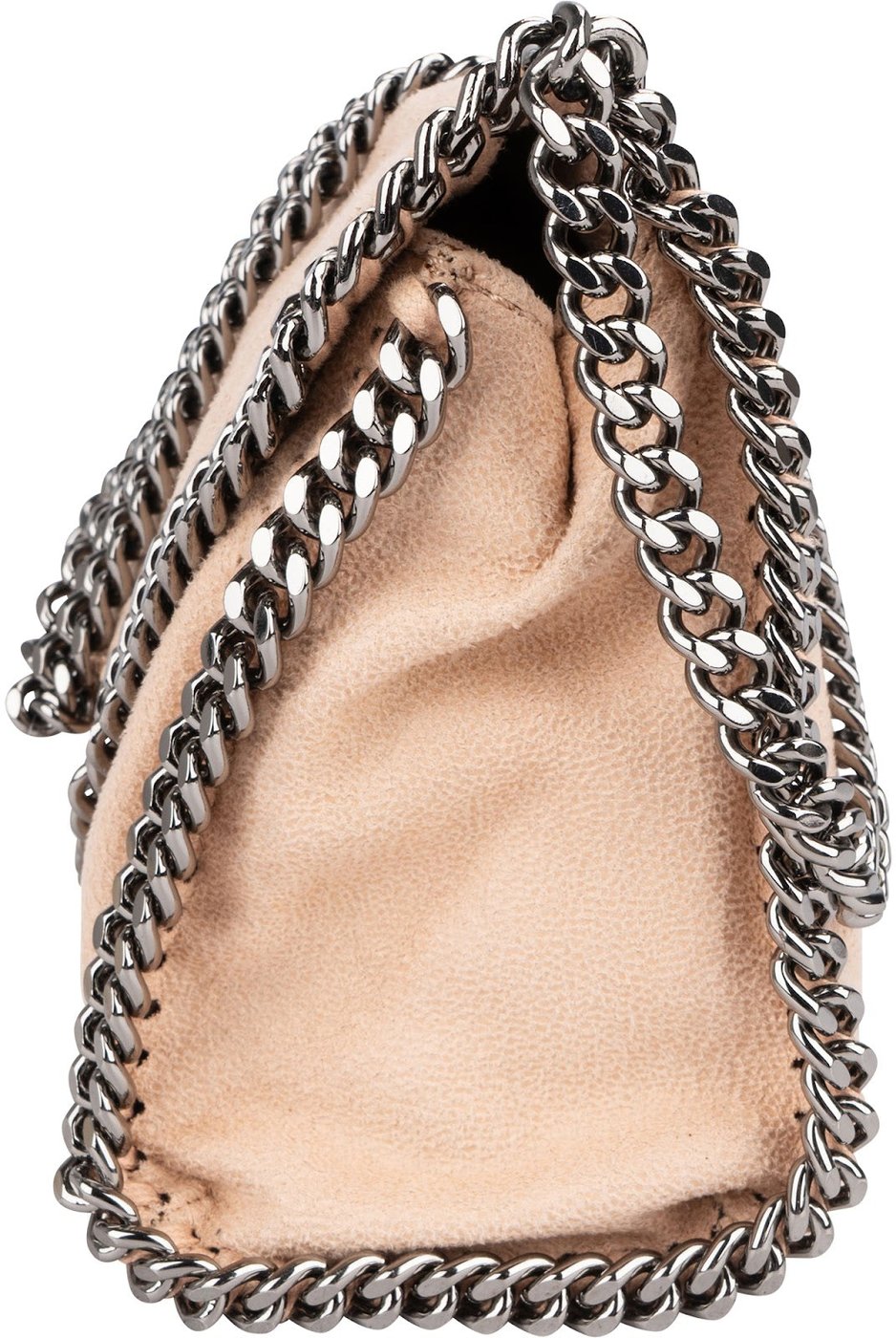 Stella McCartney Shaggy Falabella Fold Over Clutch Crossbody bag