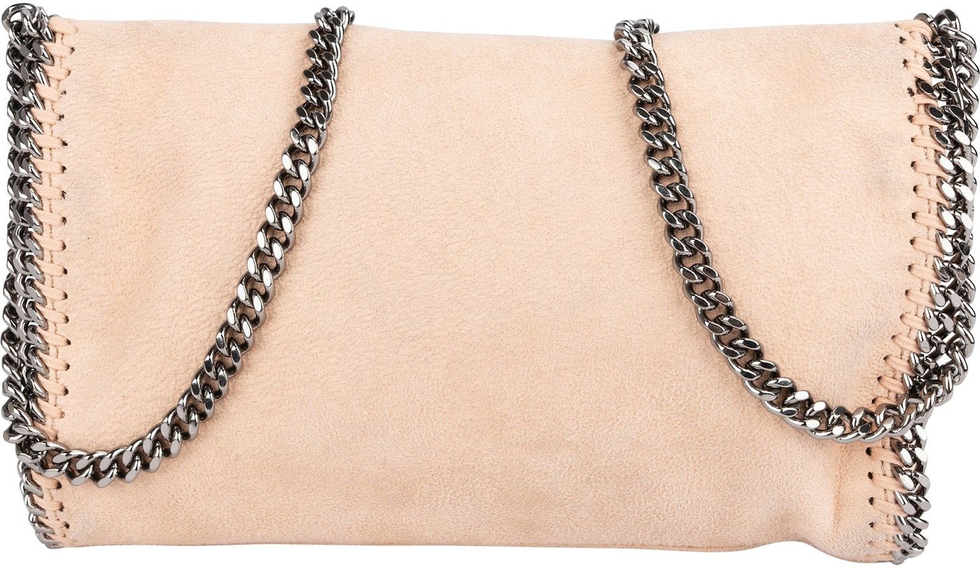 Stella McCartney Shaggy Falabella Fold Over Clutch Crossbody bag