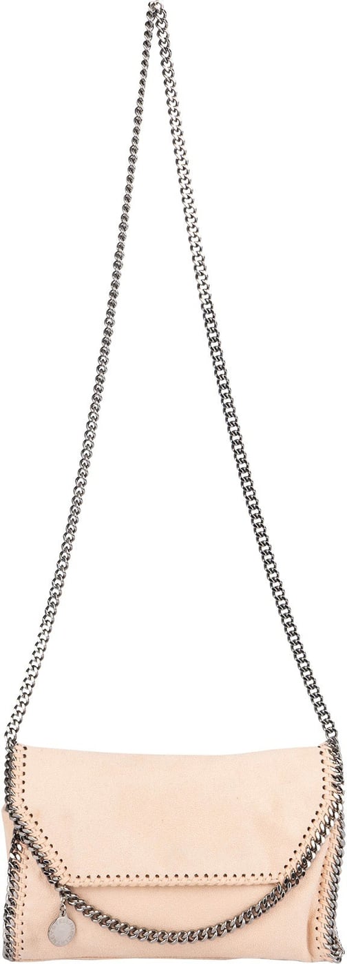 Stella McCartney Shaggy Falabella Fold Over Clutch Crossbody bag